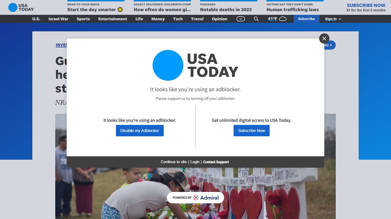For gun checks, mental health records can still be a blind spot - USA TODAY